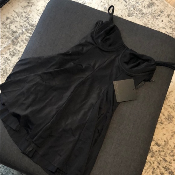 norma kamali underwire swim dress